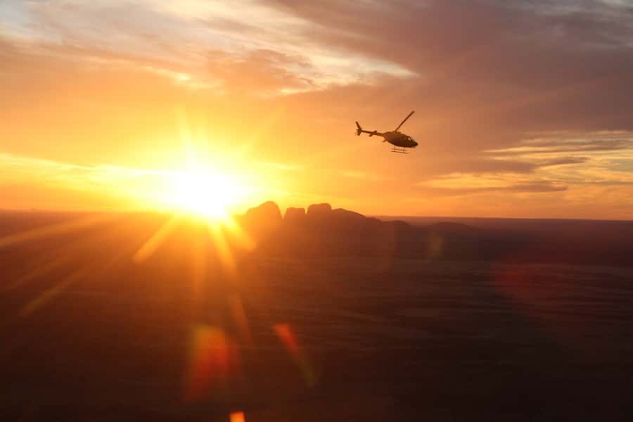 Yulara: Uluru and Kata Tjuta Sunset Helicopter Tour - Key points to know before you fly